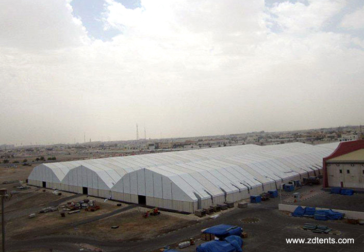 Heavy duty huge industrial warehouse polygonal tent