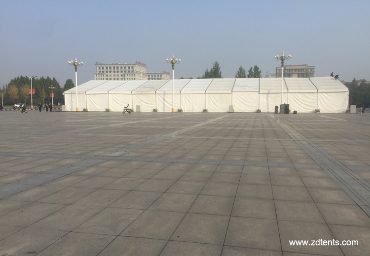 Aluminum frame warehouse marquee huge industrial tent