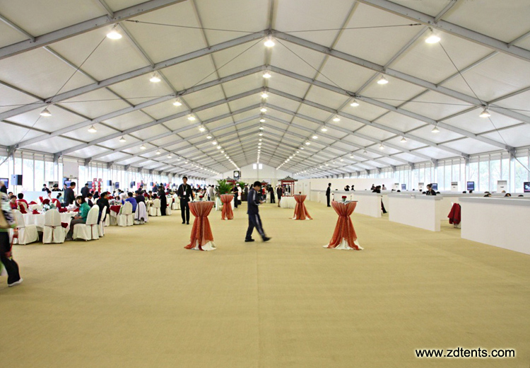 30x70m heavy duty exhibition tent huge trade show event tent