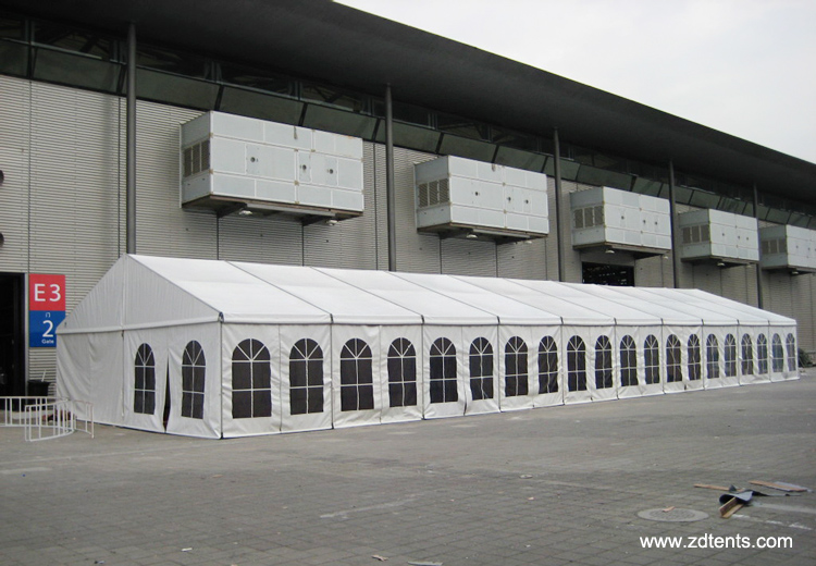 Aluminum modular event marquee tent