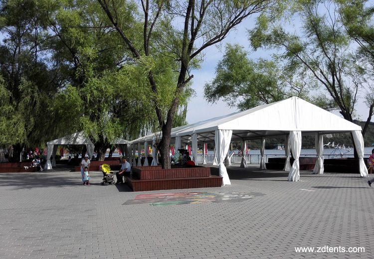 Clear span event tent lounge marquee outdoor