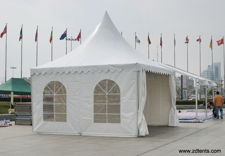Pagoda tent for event