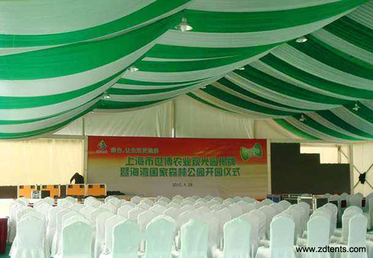 Religious festival church event tent